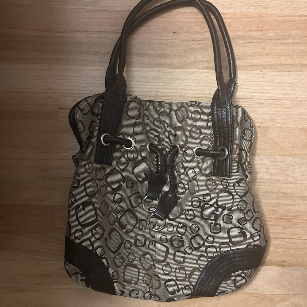 Guess brown bag